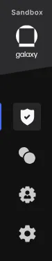 Admin panel side bar menu
