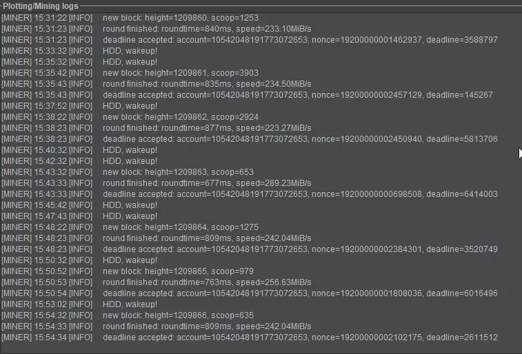 BTDEX Console Logs