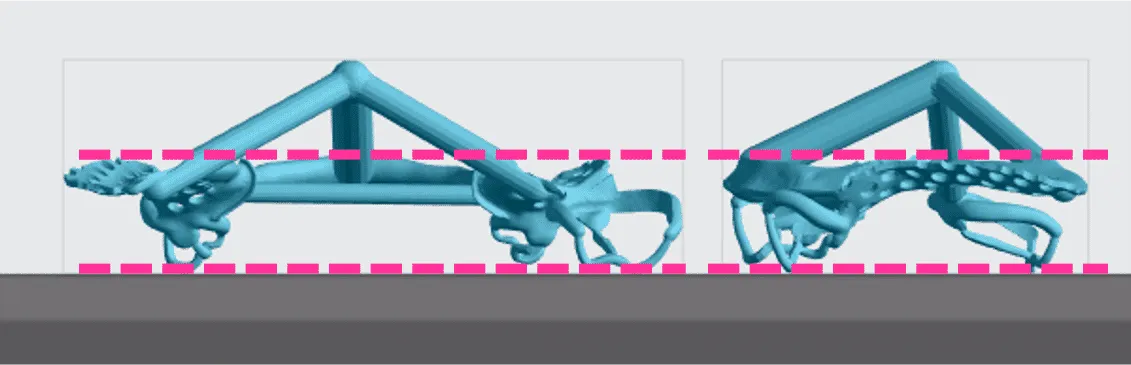 Parallel orientation Parallel orientation