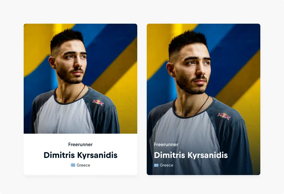 If no avatar is used, it is recommended to use a portrait or torso image of the person for easy recognition.