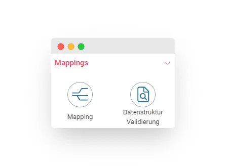 Workflow Komponenten 'Mappings'