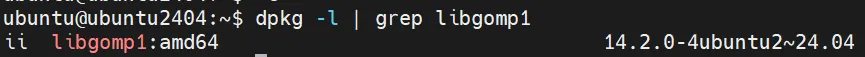 Check for Dependency