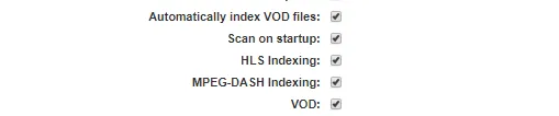 File Indexing Options