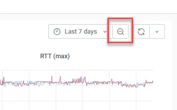 Time Range Zoom Out button