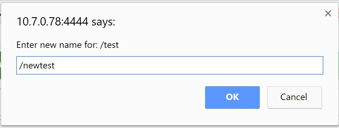 new name window