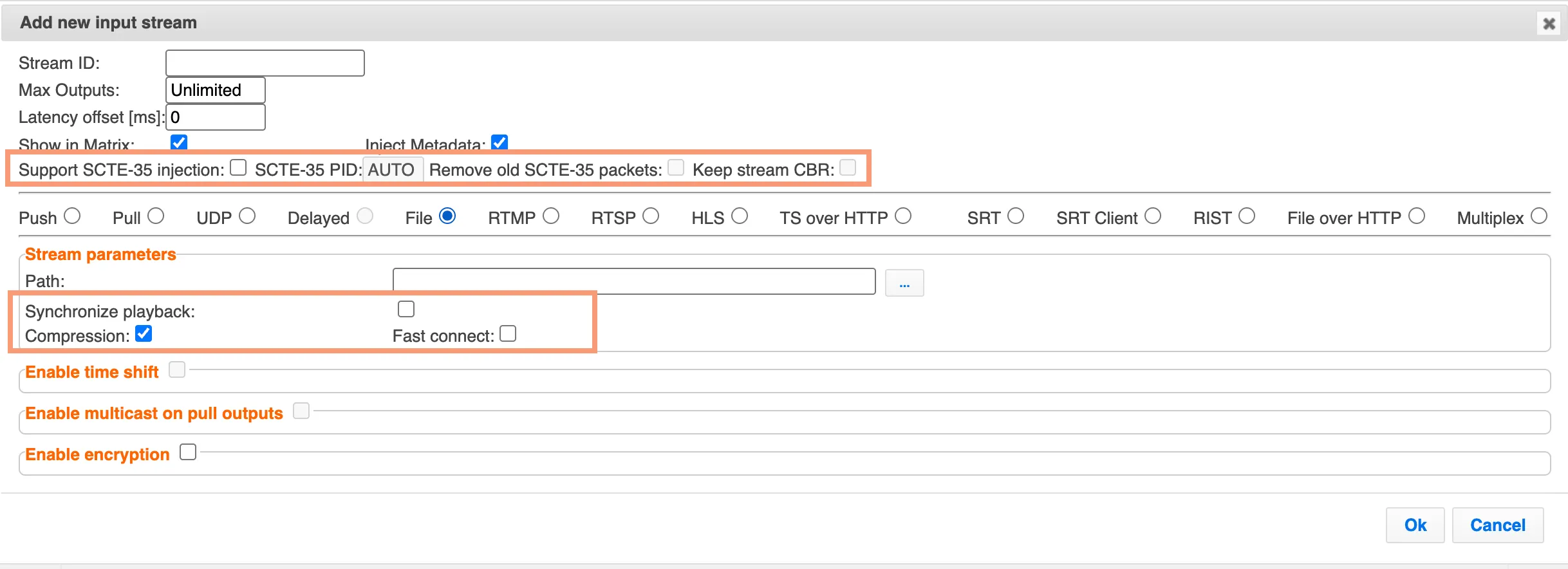 File Input Advanced Mode