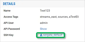 Download SSH Key