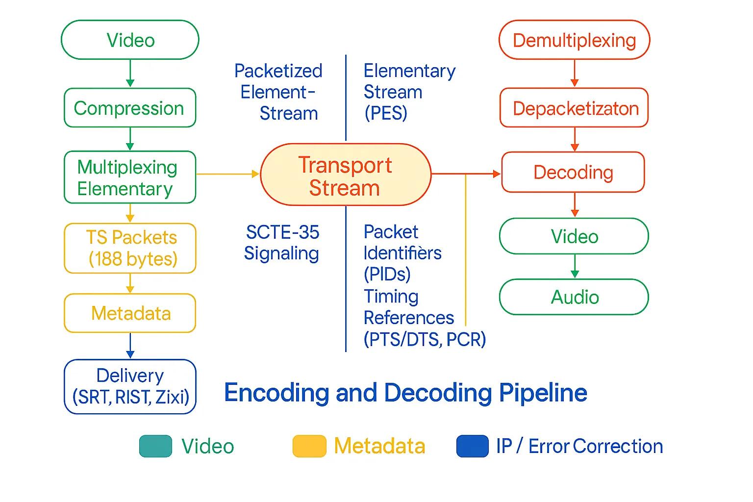 Transport Stream Processing End-to-End