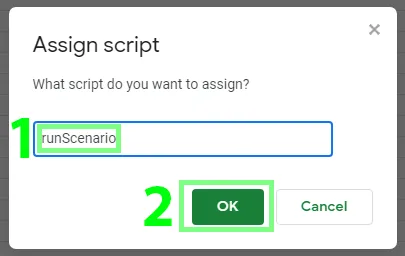 Assign script