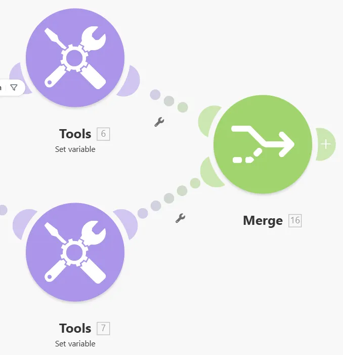 Join the merge module to all routes. Join the merge module to all routes.