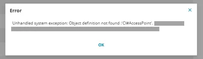 Call log page loading error Call log page loading error