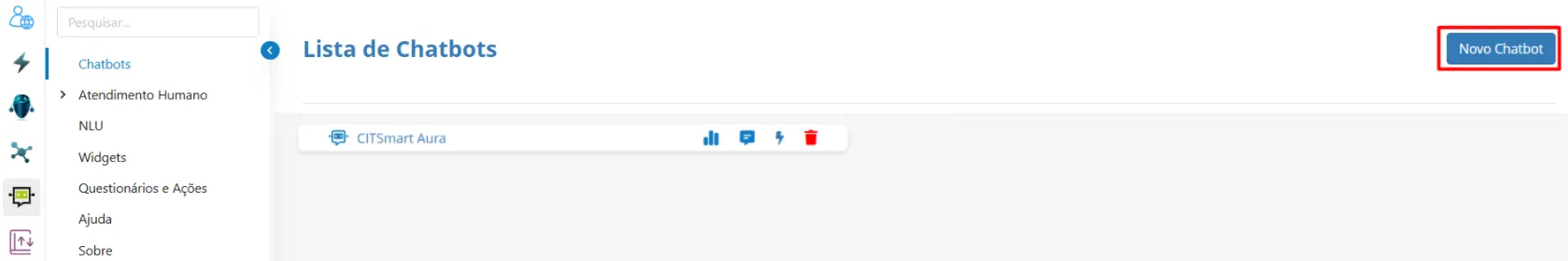 Novo Chatbot Novo Chatbot