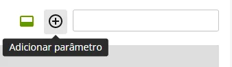 Botão Adicionar parâmetro
