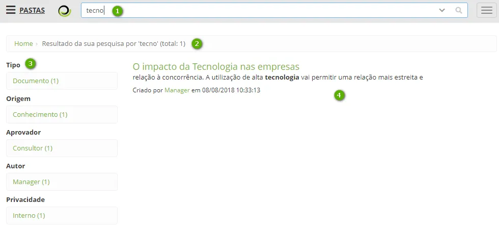 Figura 2 - Resultado de pesquisa Figura 2 - Resultado de pesquisa