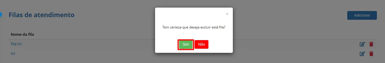 Confirmar Exclusão