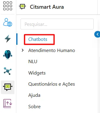 Acesso ao chatbot Acesso ao chatbot