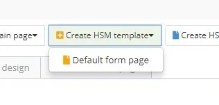 Criar template SM Criar template SM