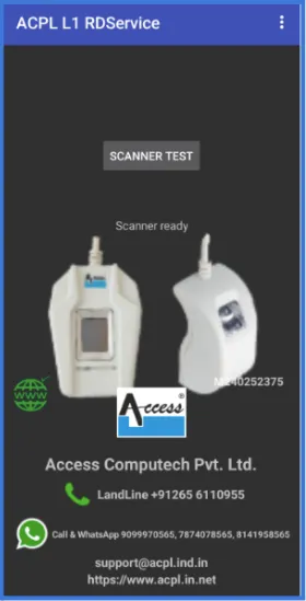 APCL L1 RD Service App Interface