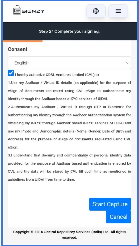 CDSL Interface CDSL Interface