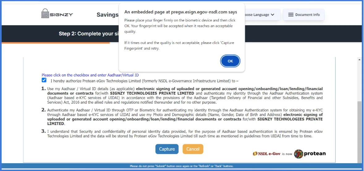 NSDL Interface NSDL Interface