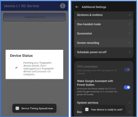 Device Syncing Process
