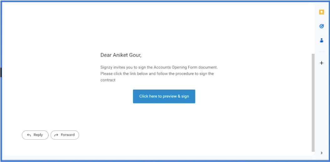 Email Interface Email Interface