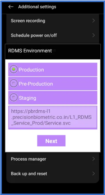 Permission Interface