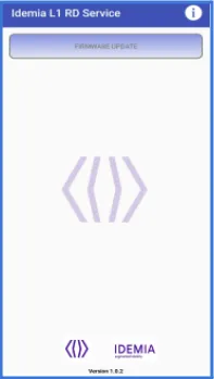 Idemia L1 RD Service App Interface