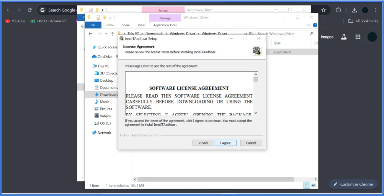 Installation Interface