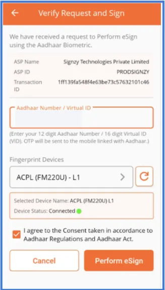 eMudhra App