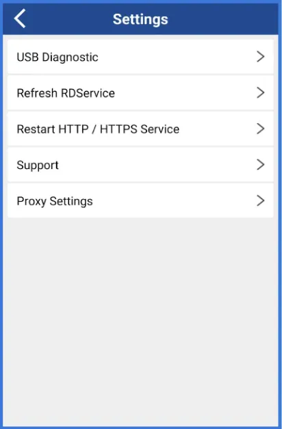 Mantra RD Service App