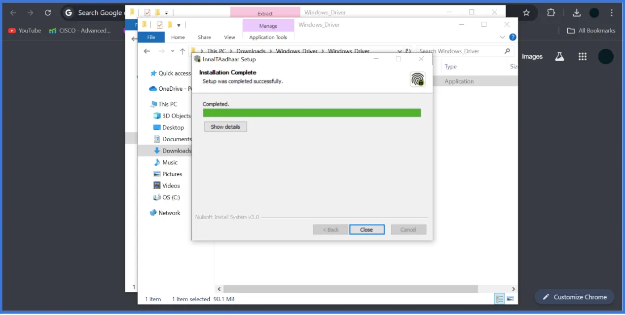 Installation Interface