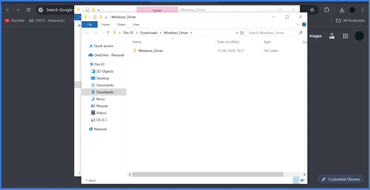Folder Interface
