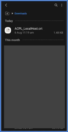 File Manager App Interface