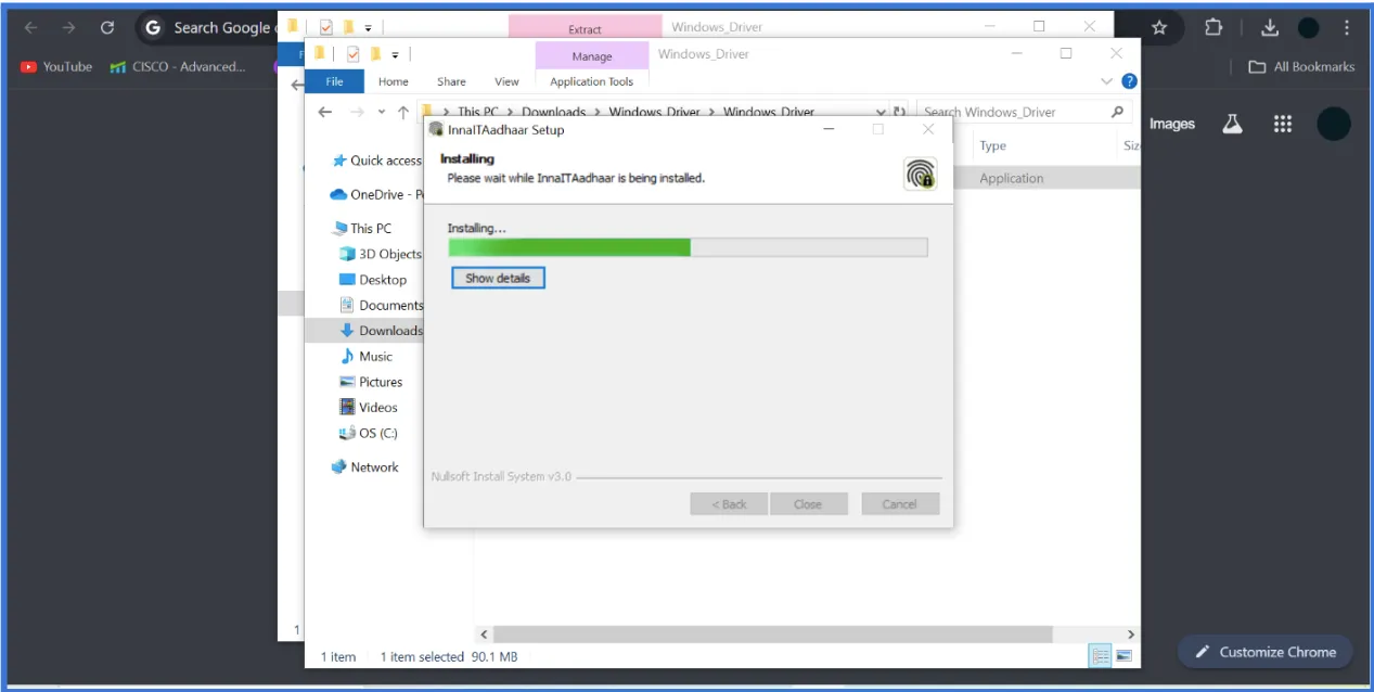 Installation Interface
