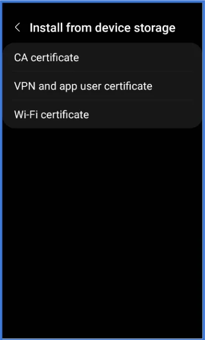 Settings App