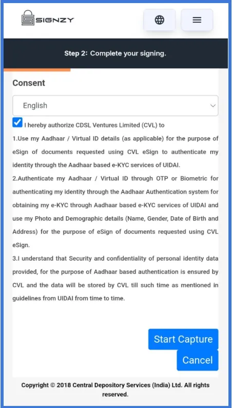 CDSL Interface CDSL Interface