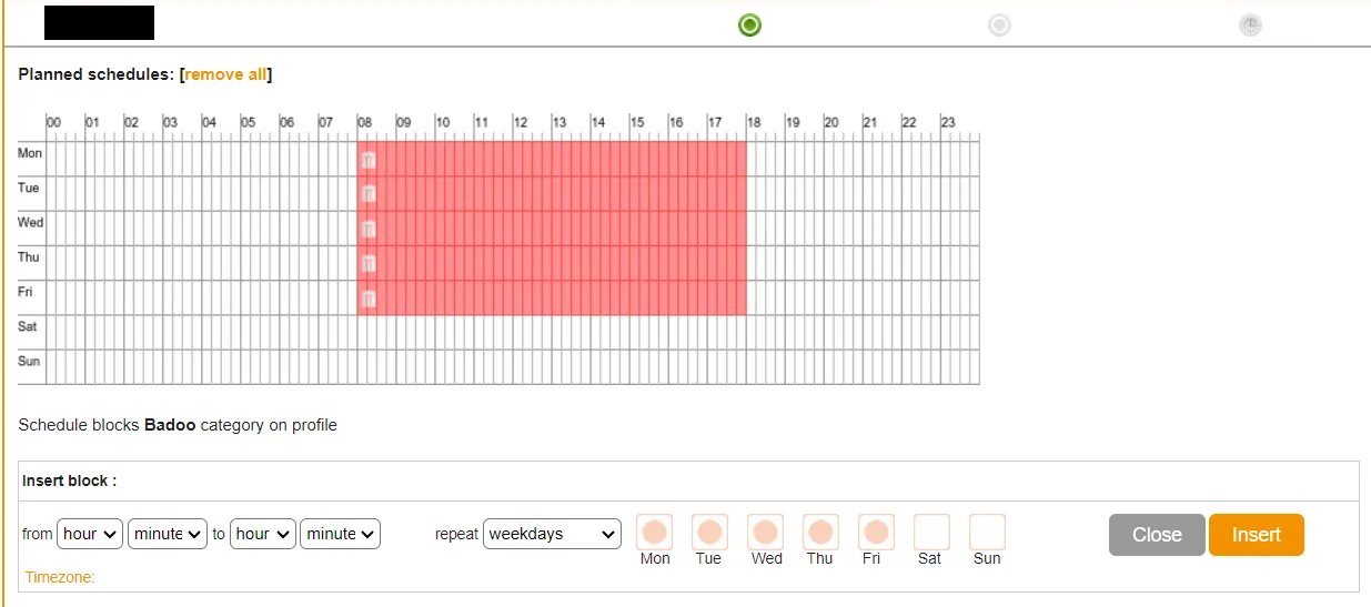 Programmare App Blocker