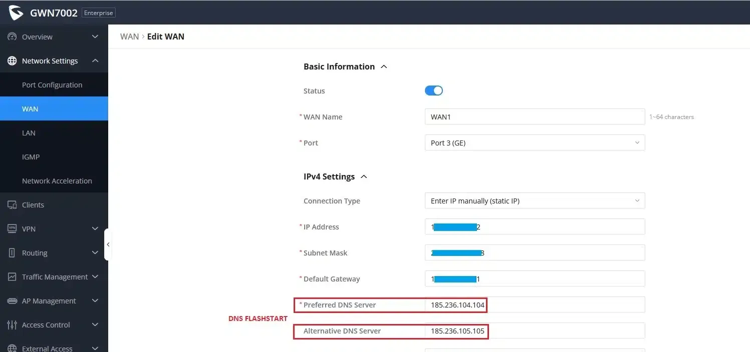 DNS FlashStart DNS FlashStart