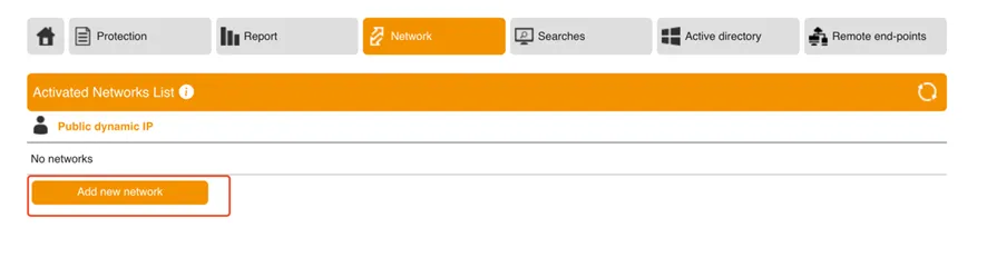 agregar nueva red