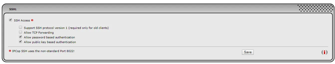 DNS edit menu