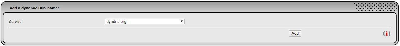 IPCOP Configuration from Dynamic DNS Menu