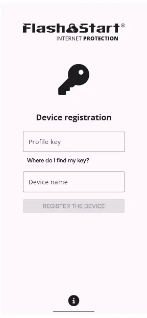 Registrazione del dispositivo