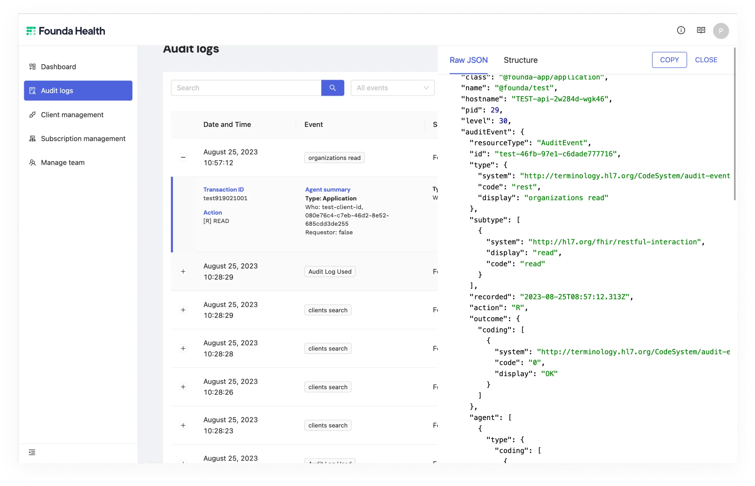 Founda audit