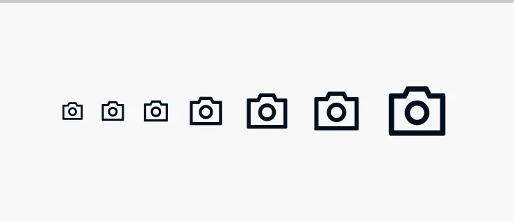 Test the icon in various sizes defined in the template file. Test the icon in various sizes defined in the template file.