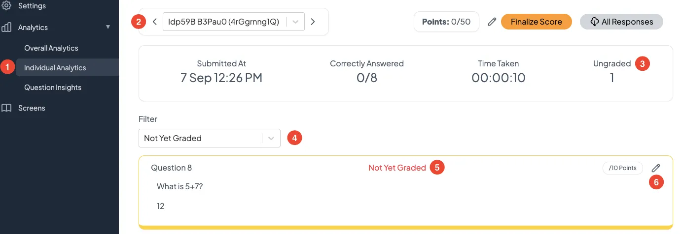 Grading Questions