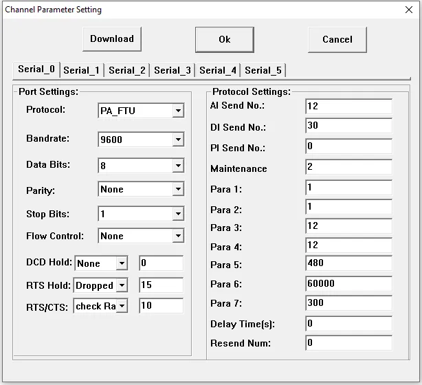 Serial0 สำหรับ การเชื่อมต่อเพื่อ Config เท่านั้น Serial0 สำหรับ การเชื่อมต่อเพื่อ Config เท่านั้น