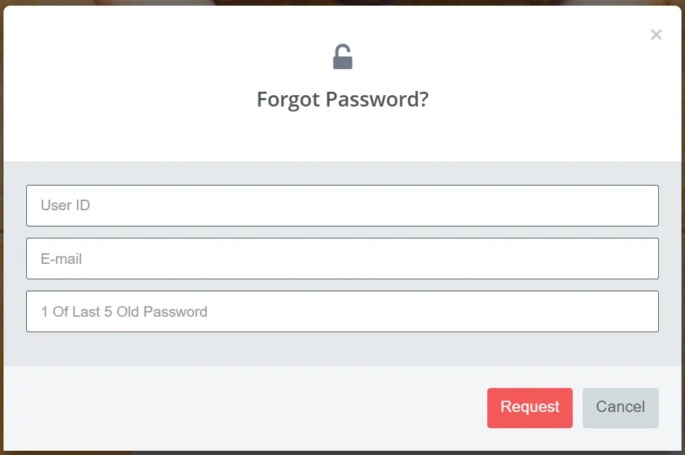 Forgot Password