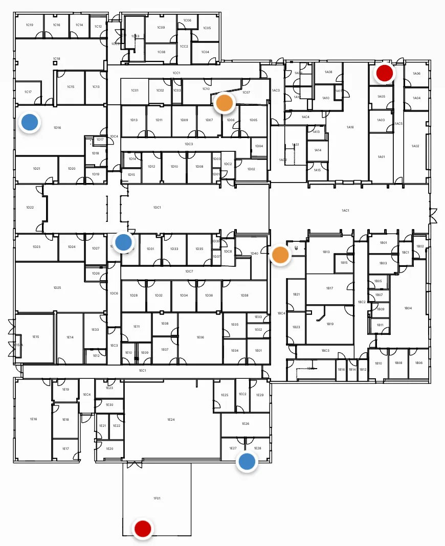 Viewing a floorplan with the 2D Viewer SDK