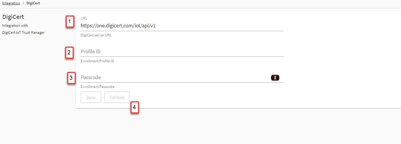 DigiCert IoT Trust Manager